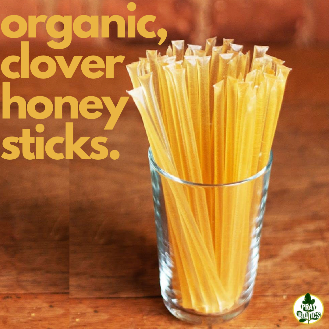 Clover Honey Sticks Natural & Organic Sweetener