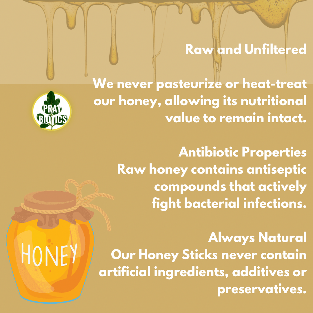Clover Honey Sticks Natural & Organic Sweetener