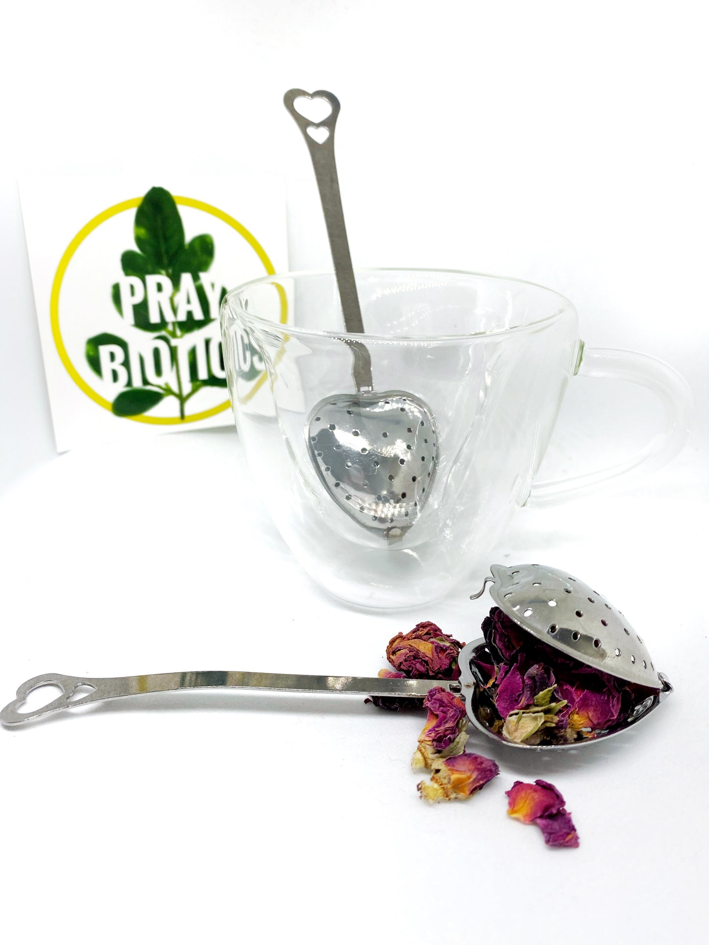 Heart Shaped Herb Infusion Strainer