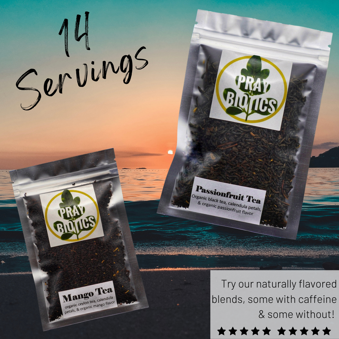 Flavored Tea Blends | Fruit Tea & Flower Tea | All Organic Ingredients