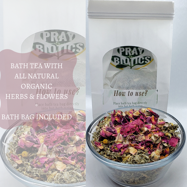 How to Make Herbal Bath Tea Bags (Plus a Rose & Chamomile Recipe)