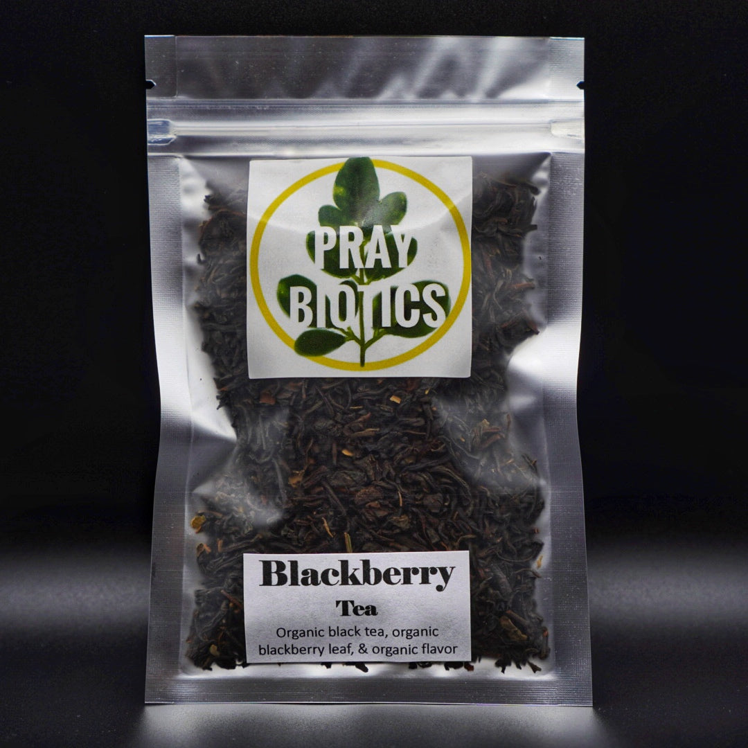 Organic Blackberry Flavored Tea | 14 Servings