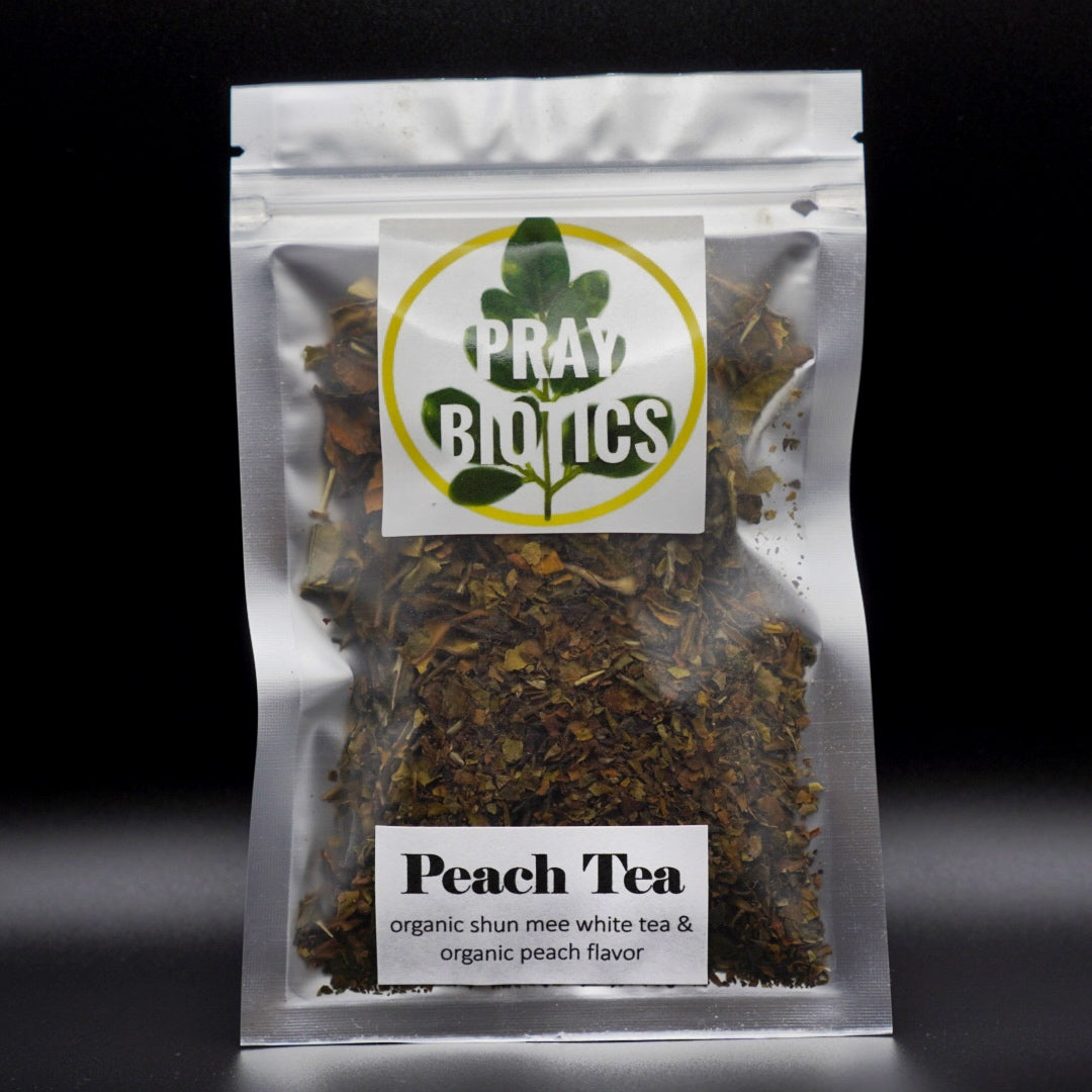 Organic Peach Flavored White Tea  | 14 Servings