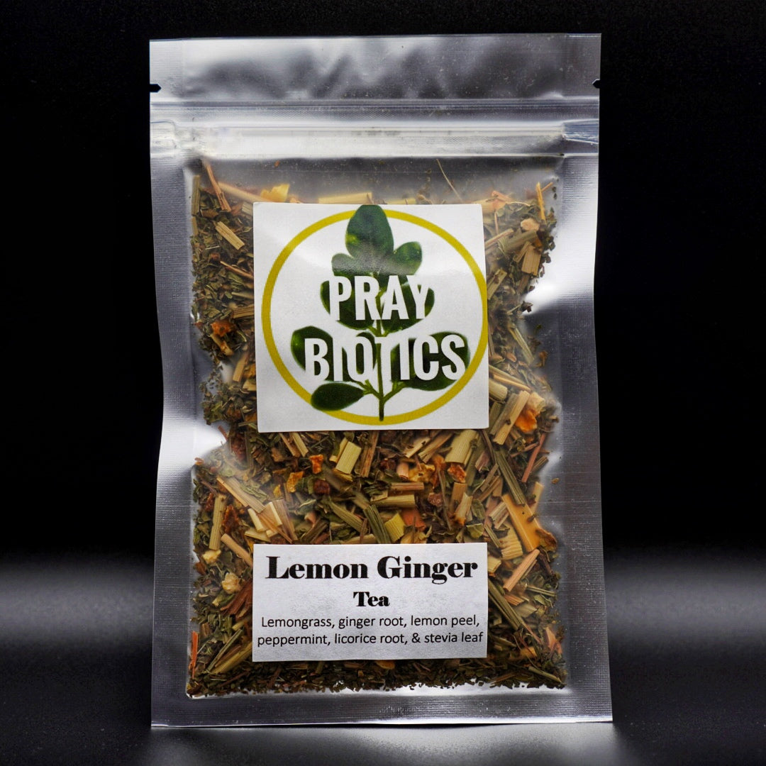 Organic Lemon Ginger Tea | 14 Servings